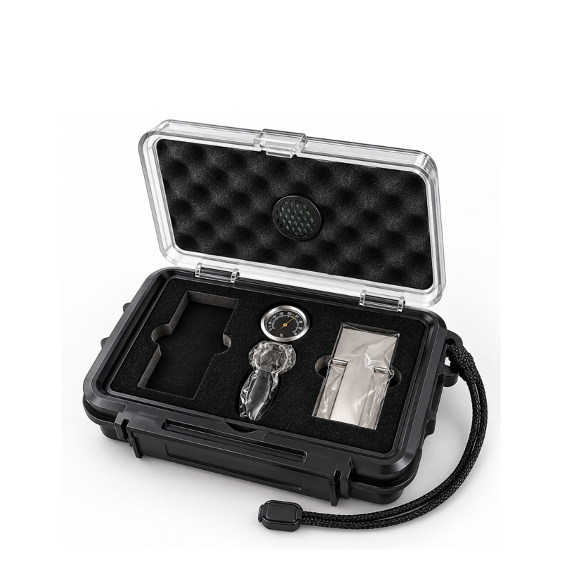 BOXPLUS 2-Layer Travel Humidor Open двуетажен хюмидор за 6 пури